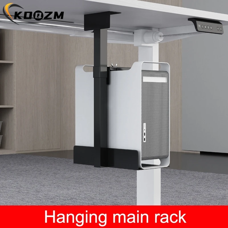 Ajustável Computador Mainframe Hanger, PC Case Suporte, Sob Mesa, Parede Lateral, CPU Stand Lift, Anfitrião Caixa Bracket Rack, Universal
