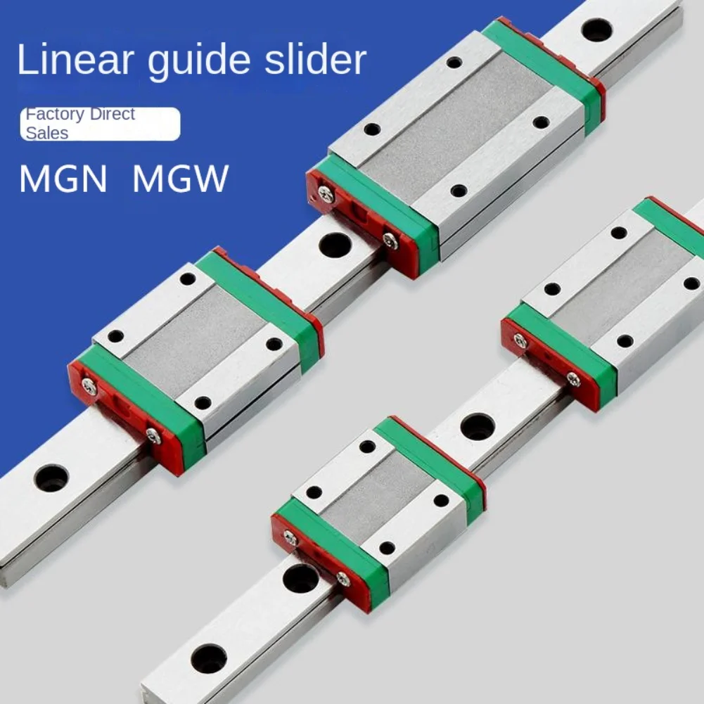 JWY MGN7H MGN9H MGN12H MGN15H RoHS L from100mm to 1000mm miniature linear guide rail slide carriage 3D Printer part MGN12C CNC