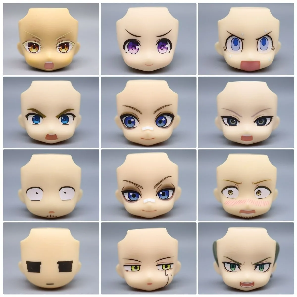 

GSC Clay Man OB11 doll universal replacement face expression doll accessories