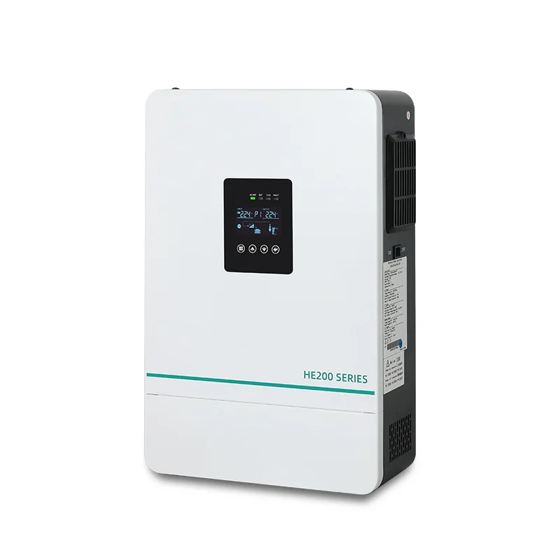 Hybrid Solar Inverter 24V 3600W Built-in MPPT Pure Copper Transformer Anti Reverse Flow Home Solar Equipment