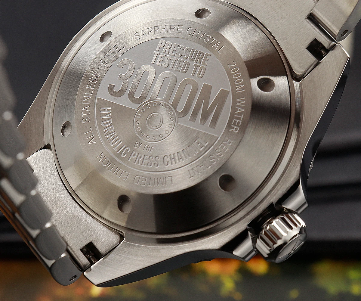 2025 New Cronos Automatic Diving Watch Stainless Steel 2000 Meters