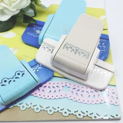 New Fancy Border Punch Flower Design Embossing Hollow Lace DIY Handmade Material Cardboard Pattern Greeting Card Craft