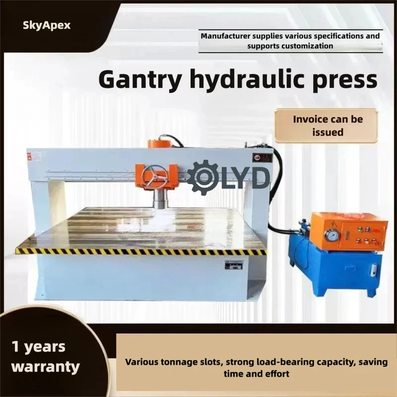 CIF Price 100 Ton Mobile Gantry Hydraulic Press Factory Supply Frame Straightening Machine with Movable Cylinder