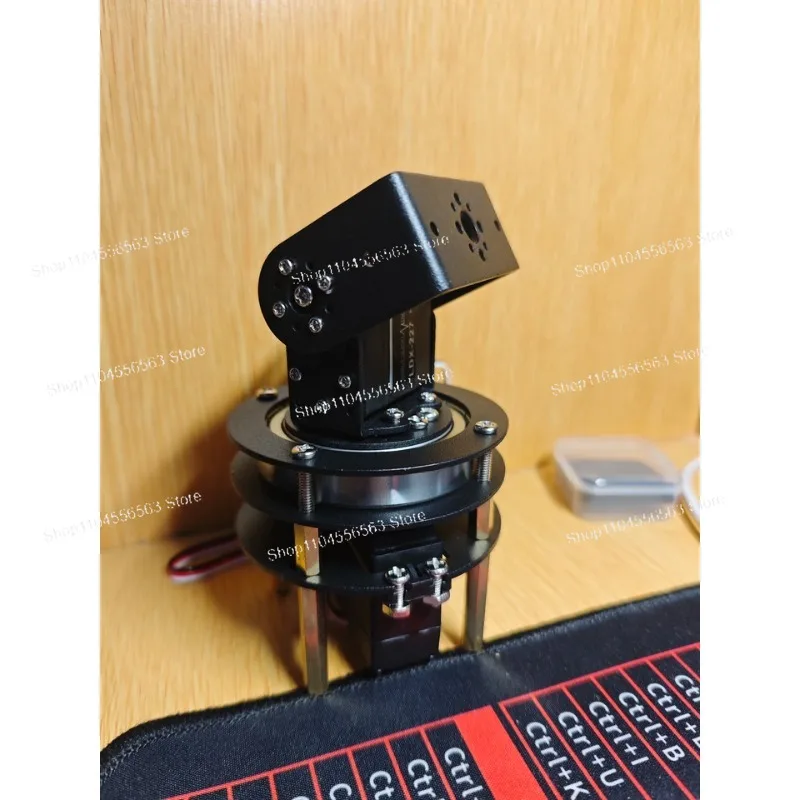 

2-Axis Electric Gimbal Less Than 20W Servo PTZ Module Bracket 2 DOF Pan Tilt for Camera Robot DIY Project Electronics Accessory