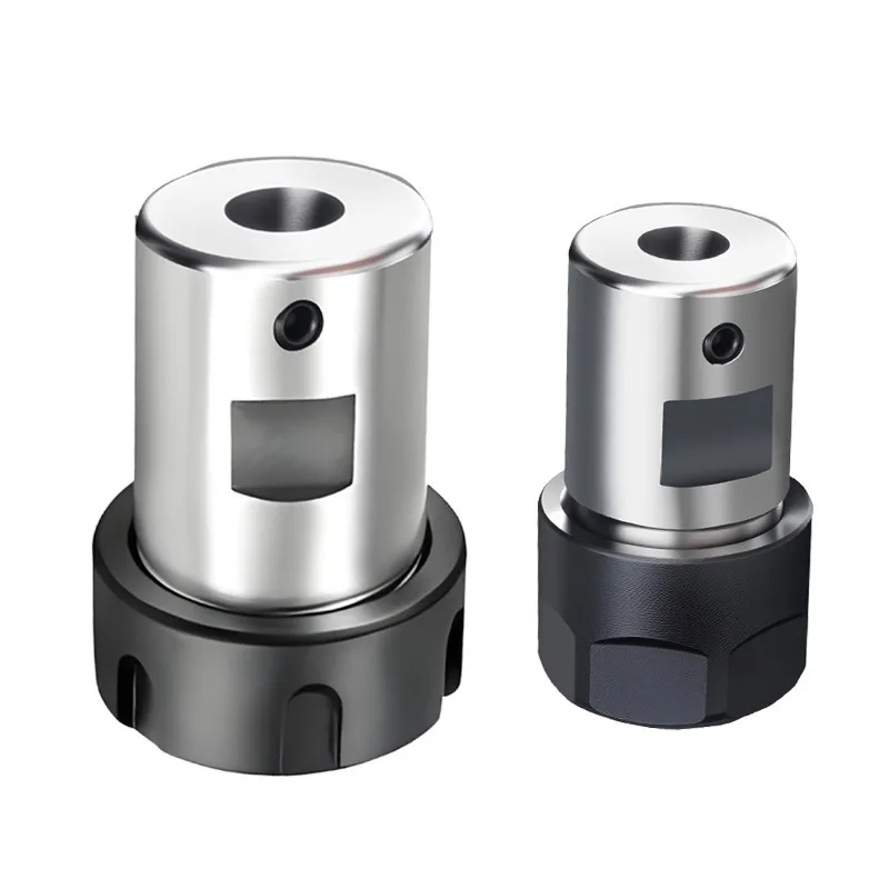 Motor Spindle Tool Holder ER11 ER16 ER20 Engraving Machine Extension Rod Drill Chuck Tool Holder Sleeve Tail Hole 5~24