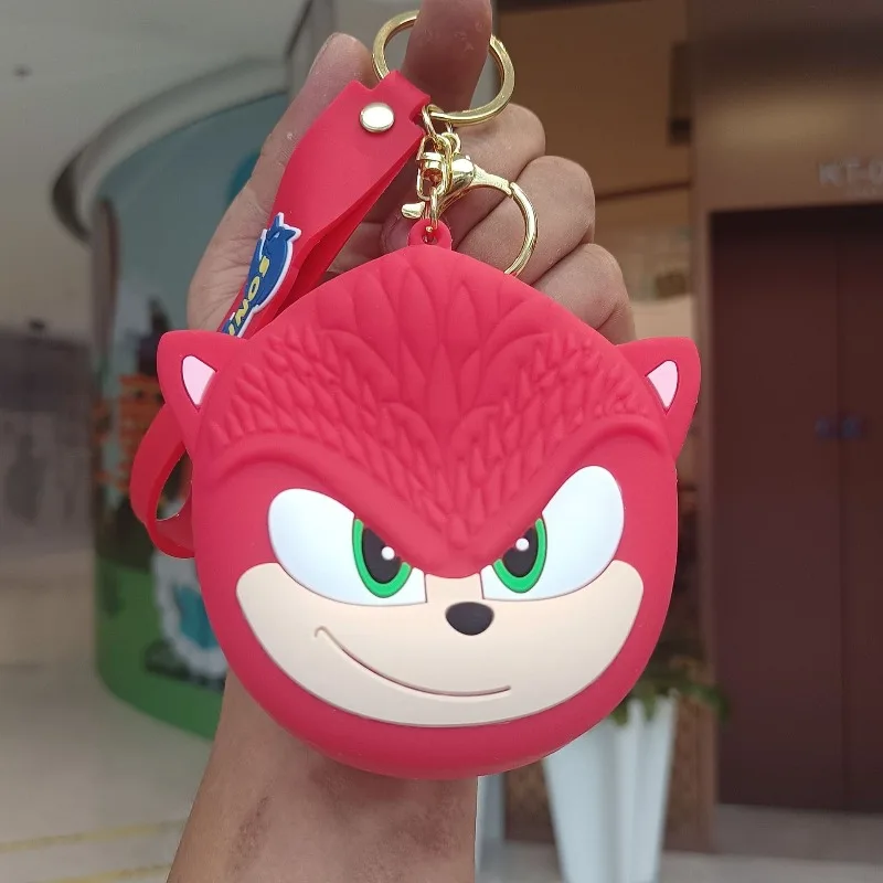 

Soniced Cute Cartoon Silicone Coin Purse Keychain Mini Wallet Bag Backpack Ornament for Boys Girls Children Gift