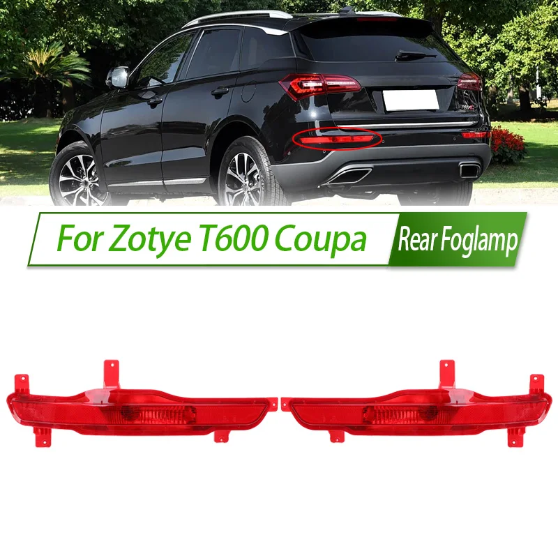

Для Zotye T600 Coupe задний бампер светодиодный противотуманный фонарь отражатель стоп-сигнал задний противотуманный фонарь корпус стоп-сигнала в сборе