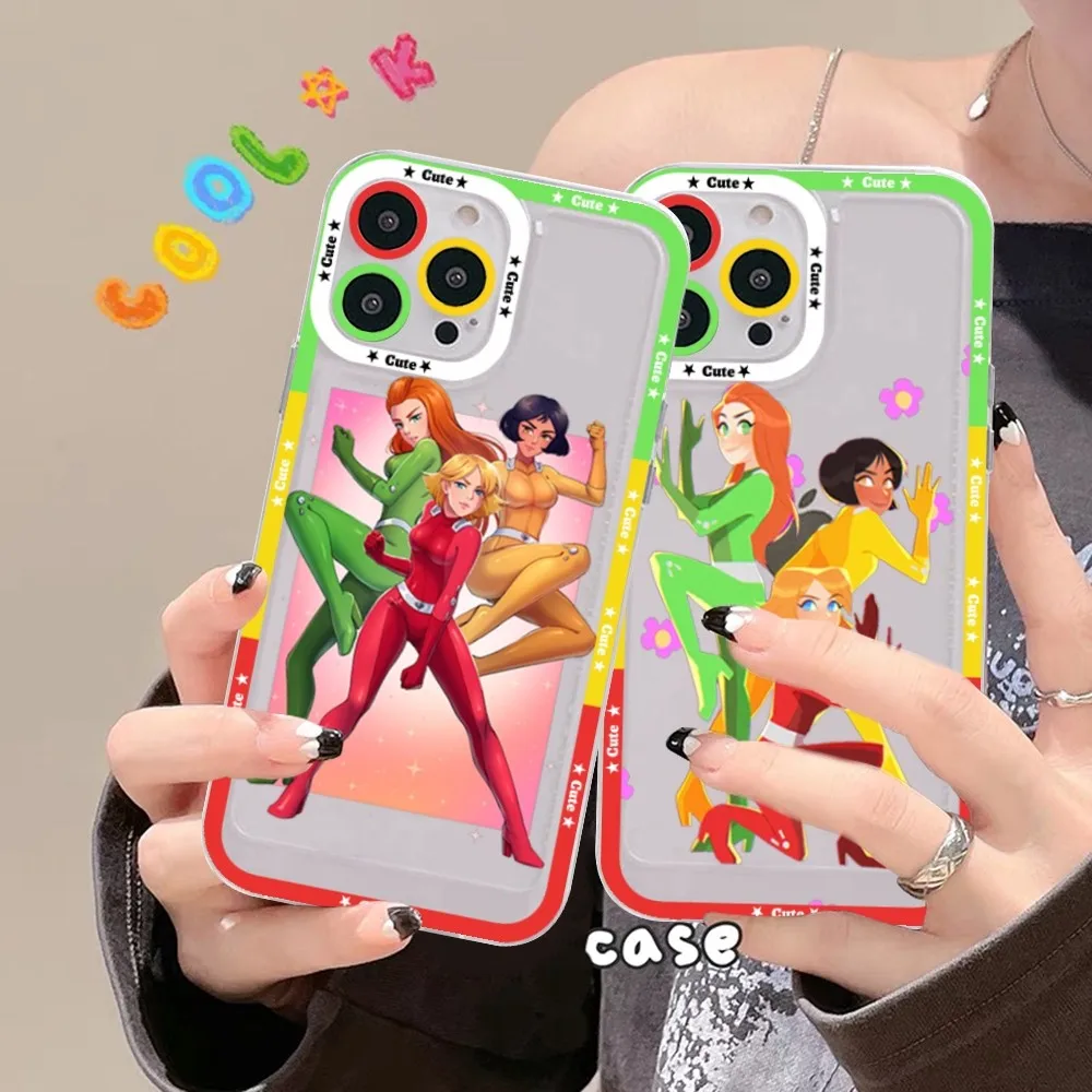 Totally Spies Phone Case For Samsung A 10 20 30 70 13 21 32 72 22 51 52 53 71 73 32 4g 32 5g Fundas