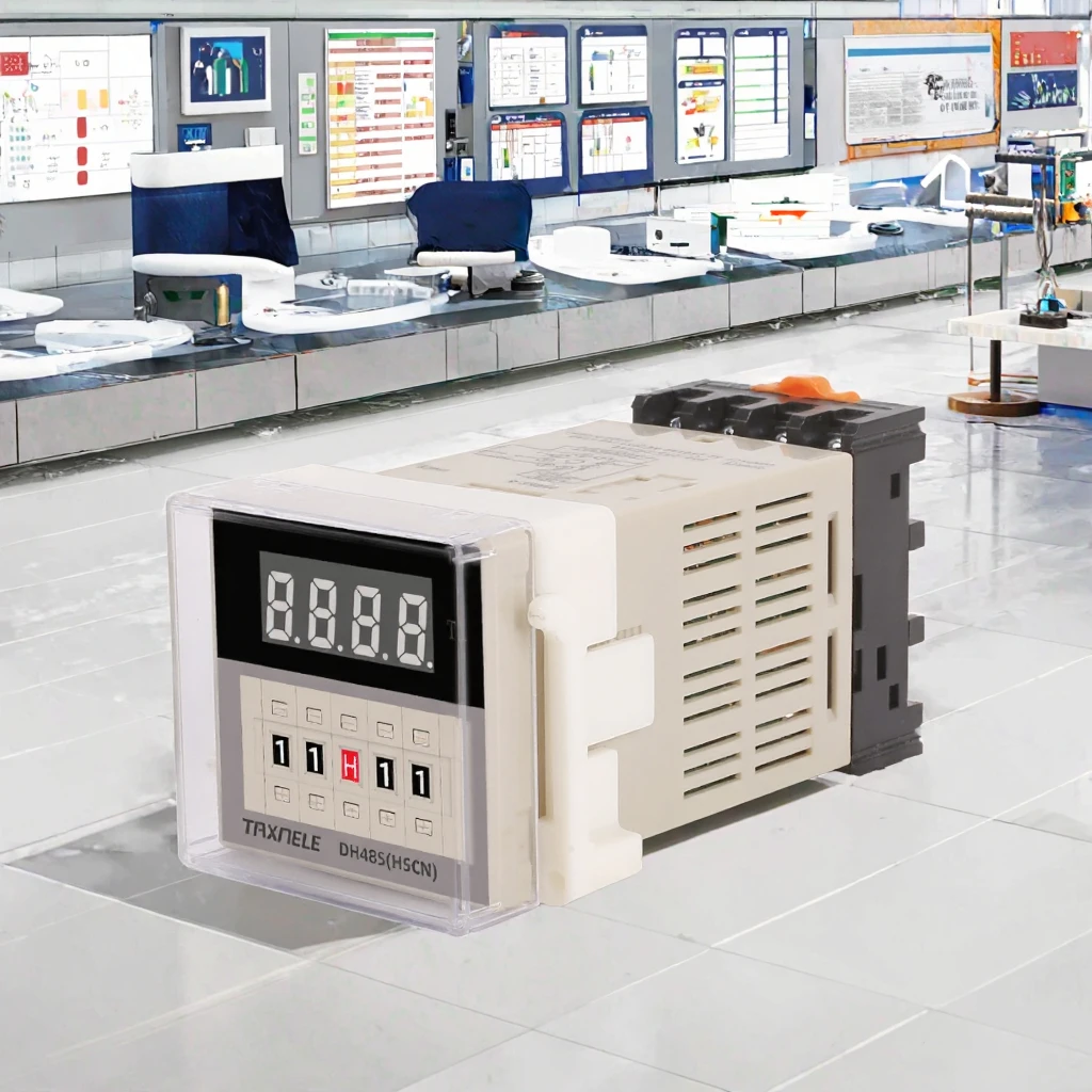 تأخير الموقت التتابع حجم مصغر مع 220 فولت/110 فولت التيار المتناوب/تيار مستمر 24 فولت/12 فولت قاعدة مختومة المقبس SPDT الوقت #2