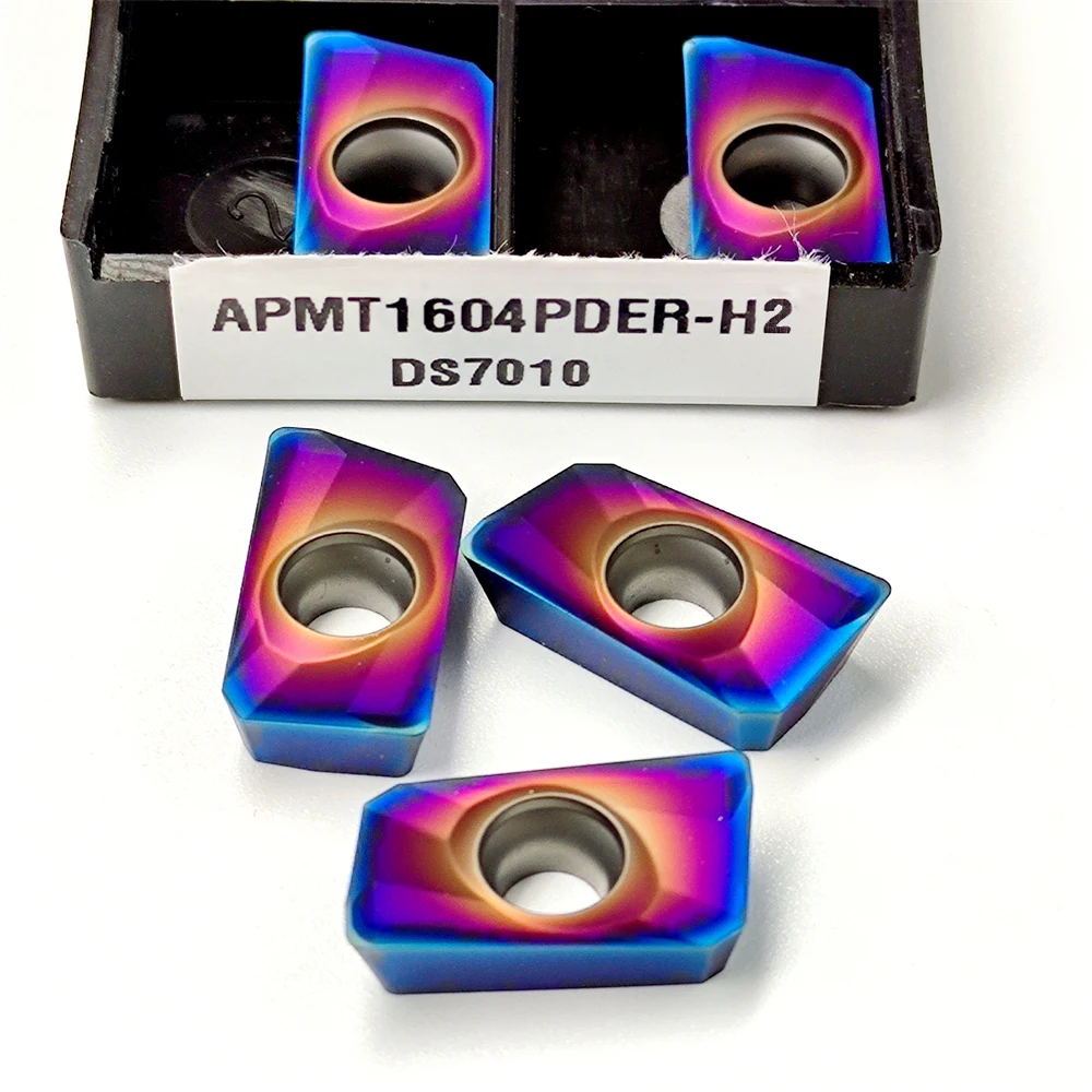 APMT1604 M2 H2 inserti in metallo duro per utensili da tornio APMT 1604 utensile da taglio tornio per metallo fresa CNC lega dura CNC