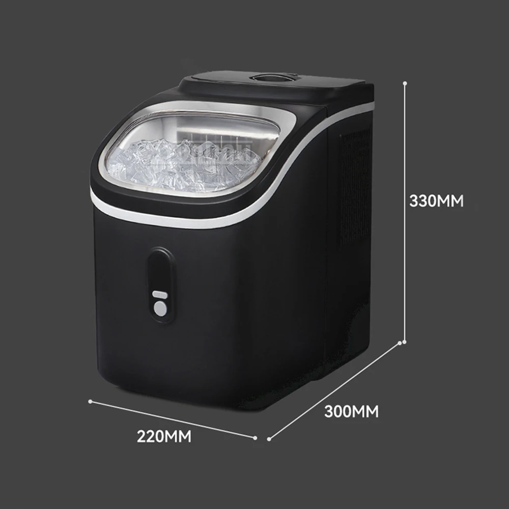 2025 20kg/24h Automatic Timed Ice Making for Coffee Shop HZB-25F Multifunctional Ice Making Machine