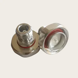 1Pcs /LOT 7/16 L29 DIN Male to N Female jack Connector straight RF Adapter Converter