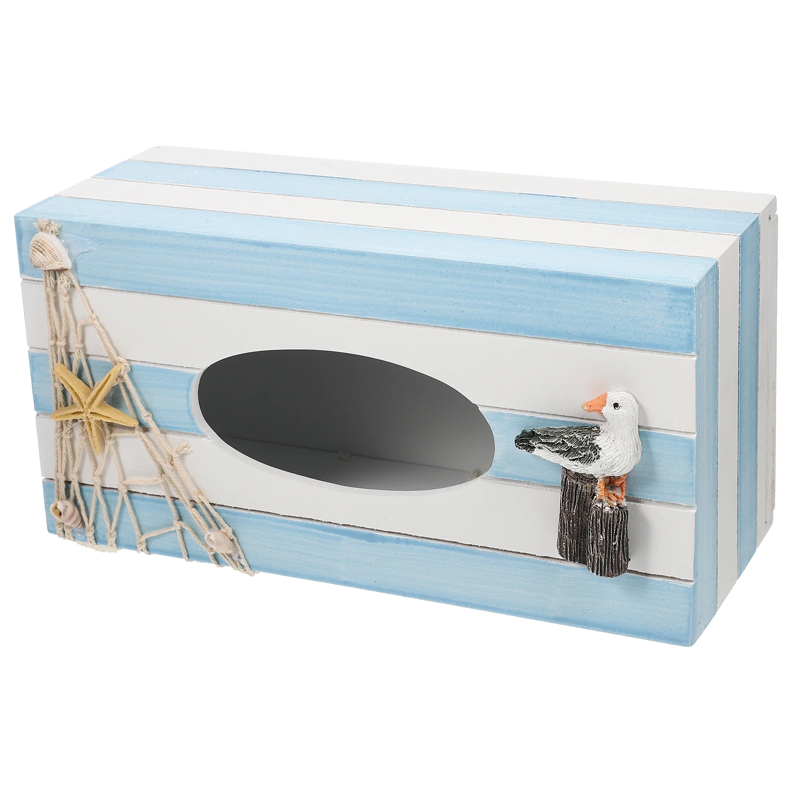

Tissue Beige Retro Living Room Napkin Holder Wooden Paper Towel Storage Tissue Box Case Desk Home Decor