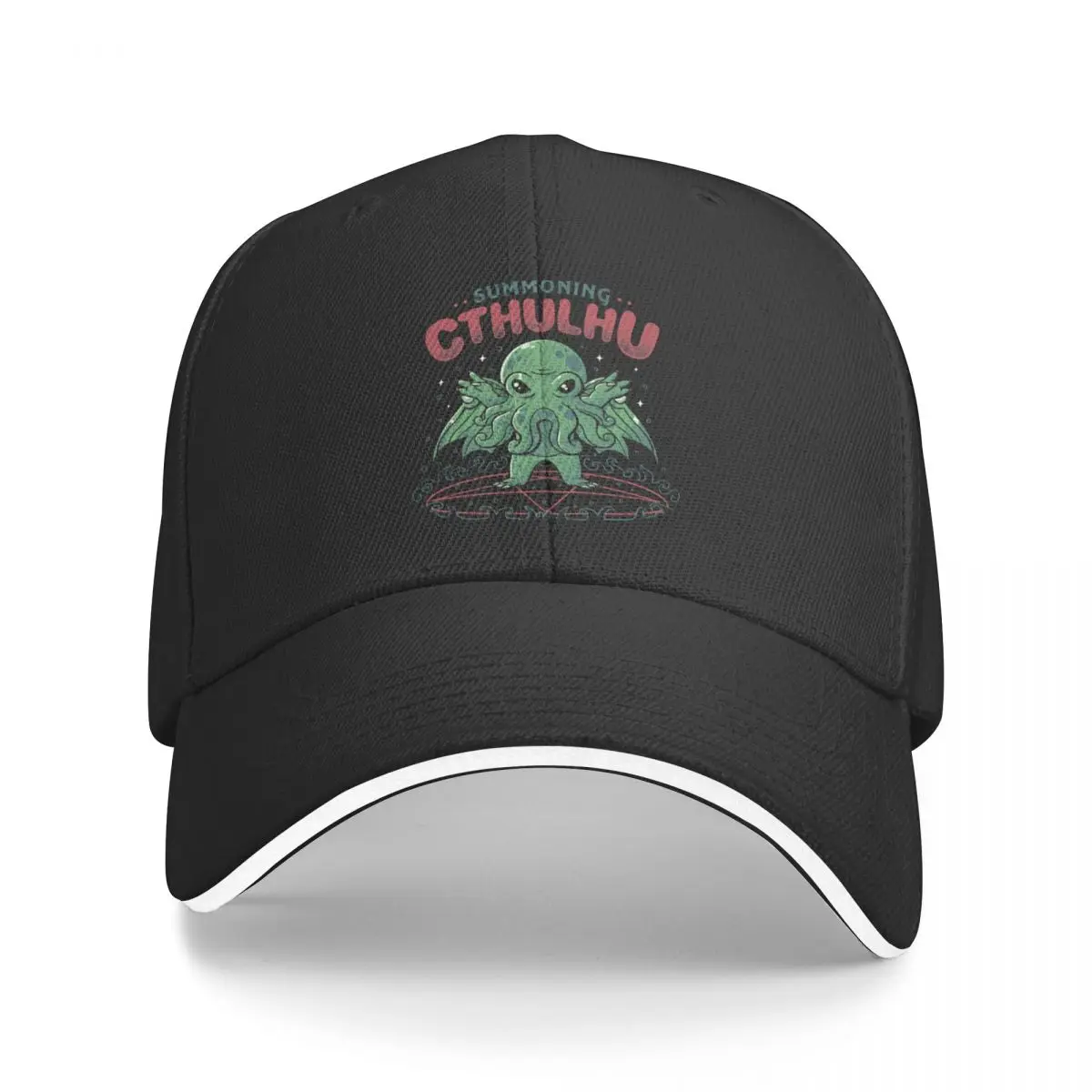 

Summoning Cthulhu Cool Horror Gift Baseball Cap Custom Cap Sun Hat For Children Anime Hat Men Women's