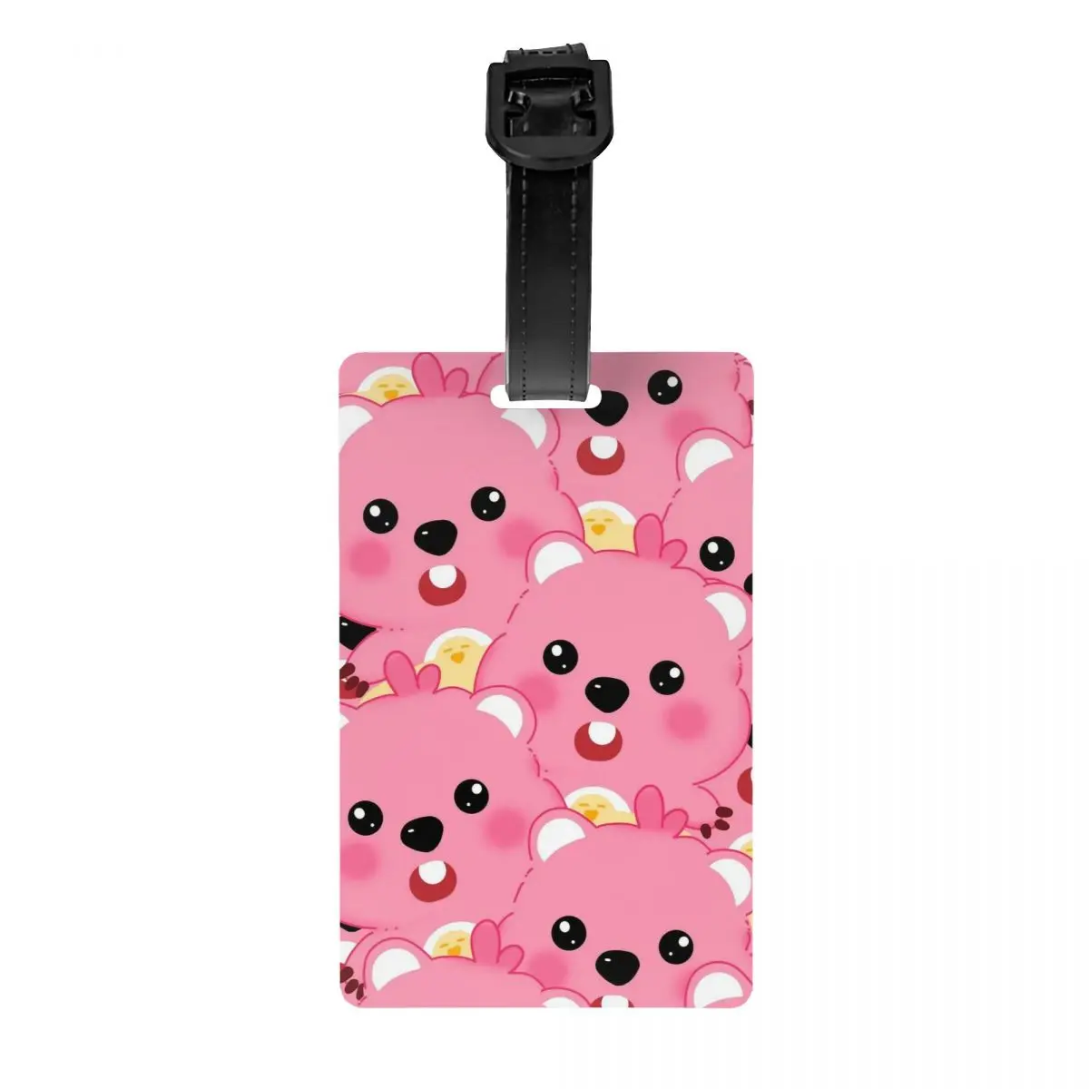 

Loopy Cute Cartoon Luggage Tag for Travel Bag Suitcase Privacy Cover ID Label