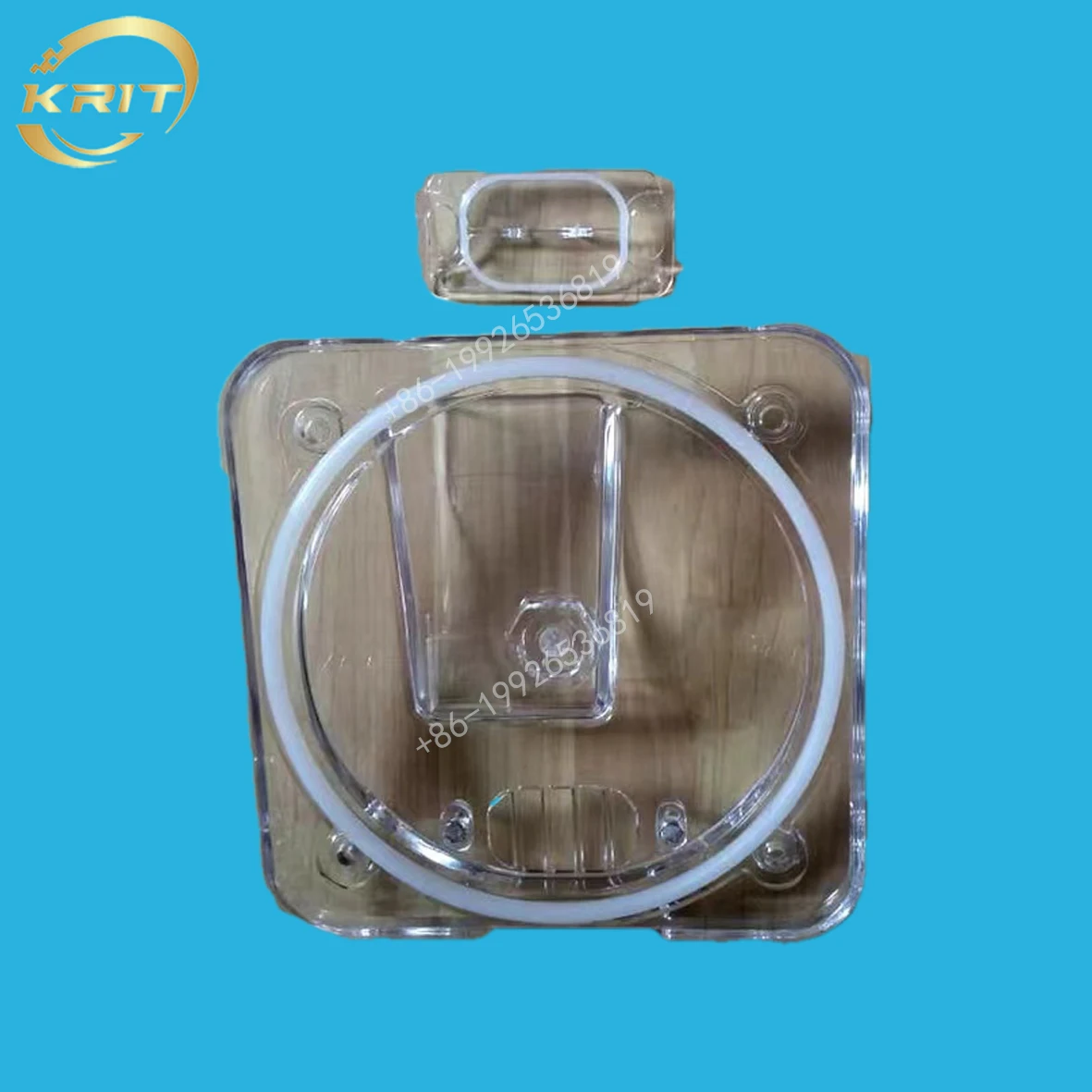 Front Panel Distributing Valve Block YKF VEVOR Hard Gelato Ice Cream Machine Accessories Spare Part With Seal Rings