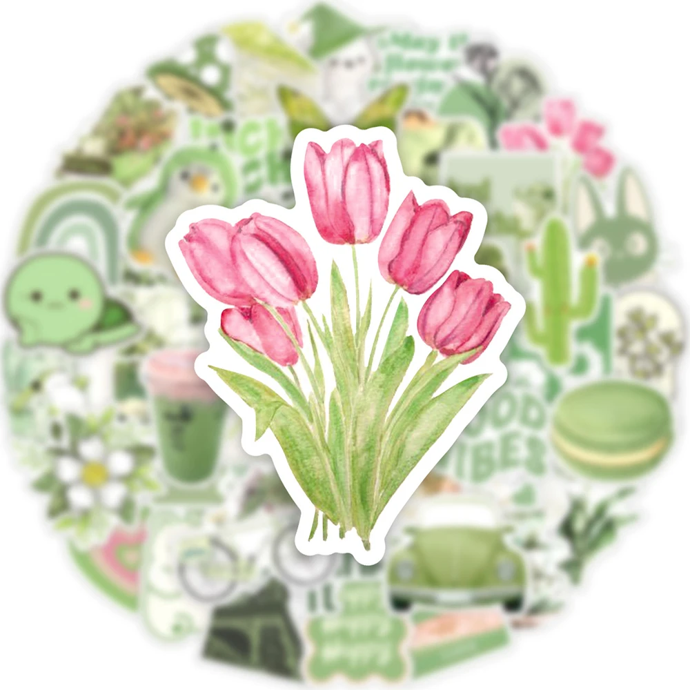 

10/30/50pcs Cute Cartoon Girl Aesthetic Stickers Waterproof Graffiti Decals Luggage Skateboard Laptop INS Style Sticker Kid Gift