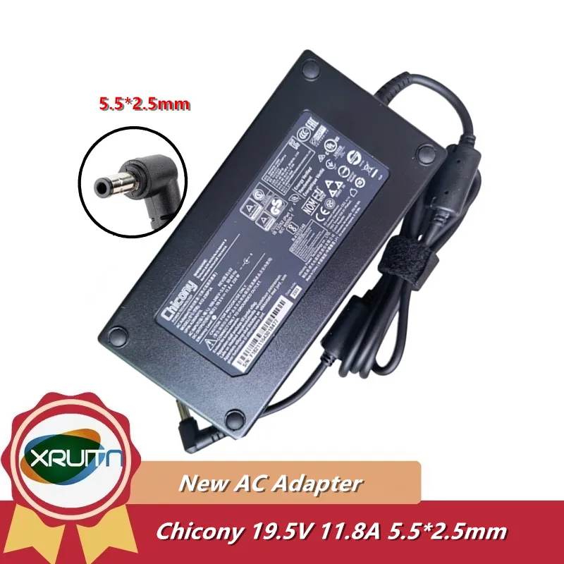 Chicony 19.5V 11.8A A12-230P1A A17-230P1A A230A012L MSI P65 CREATOR GS75 STEALTH 노트북 전원 공급 장치용 230W AC 어댑터 충전기