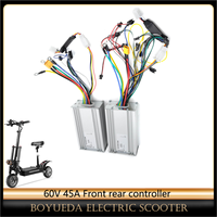 BOYUEDA S3 LAOTIE TI30 YunLi 60V45A Front Rear Dual Drive Controllers E Scuter Accessory For Dual Motors Electric Scooter Parts