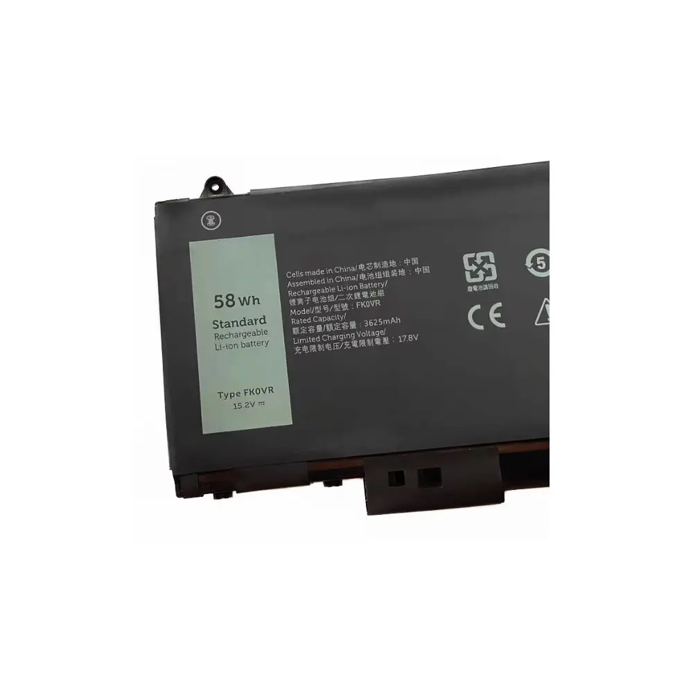 For Dell Latitude 5330 5430 7330 7430 7530 / Precision 3570 P133G P135G 293F1 01VX5 404T8 FK0VR Laptop Battery