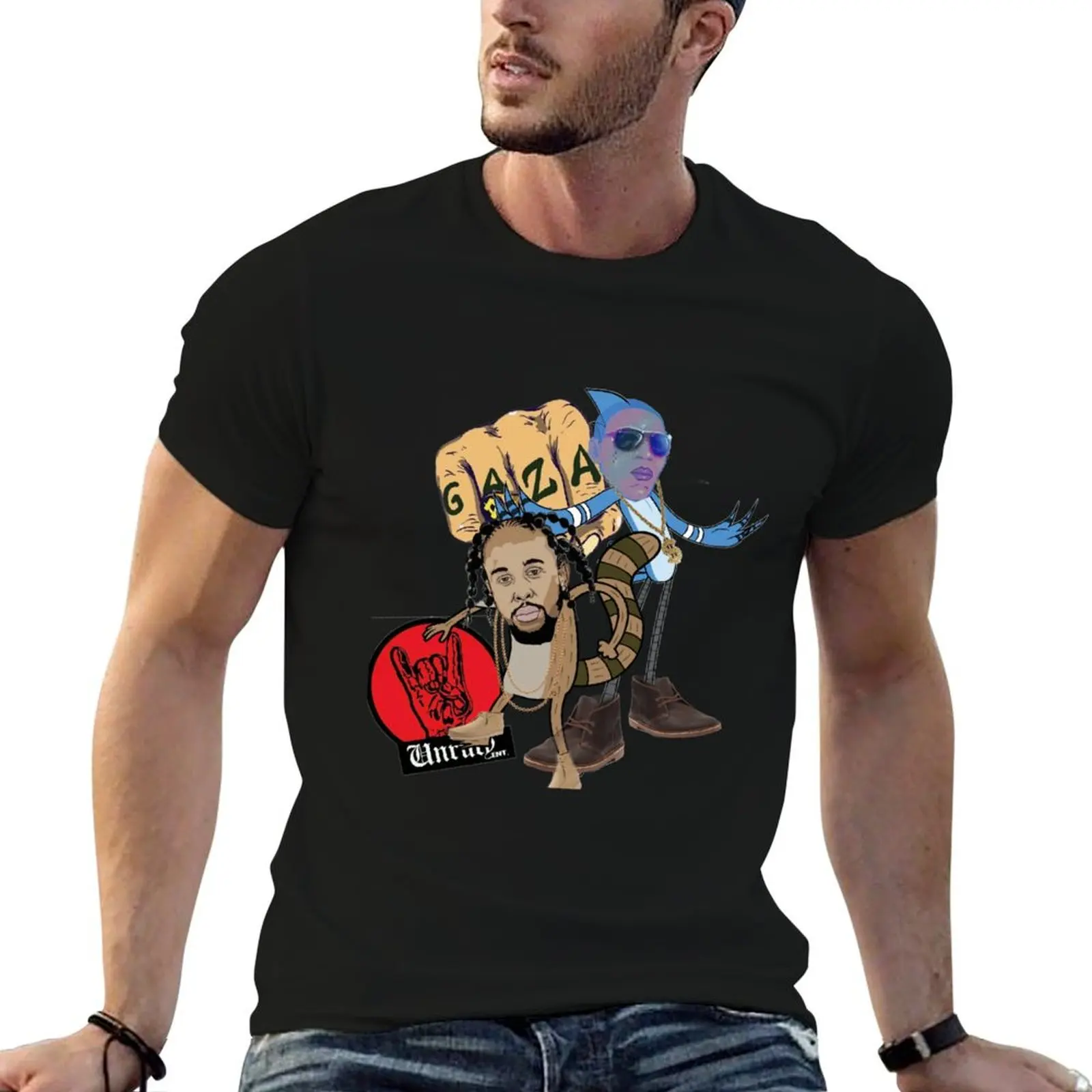 Футболка popcaan ft kartel, быстросохнущая спортивная футболка с короткими рукавами