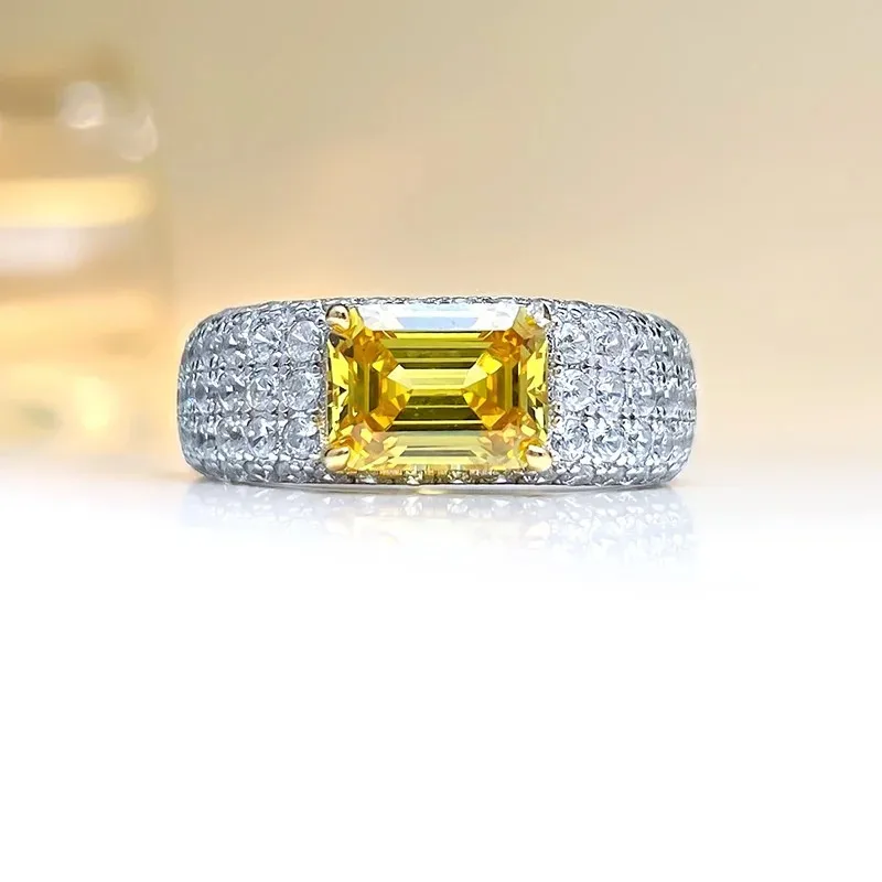 

European and American fashion color treasure ring niche design exquisite ruby 925 sterling silver high sense atmosphere elegant