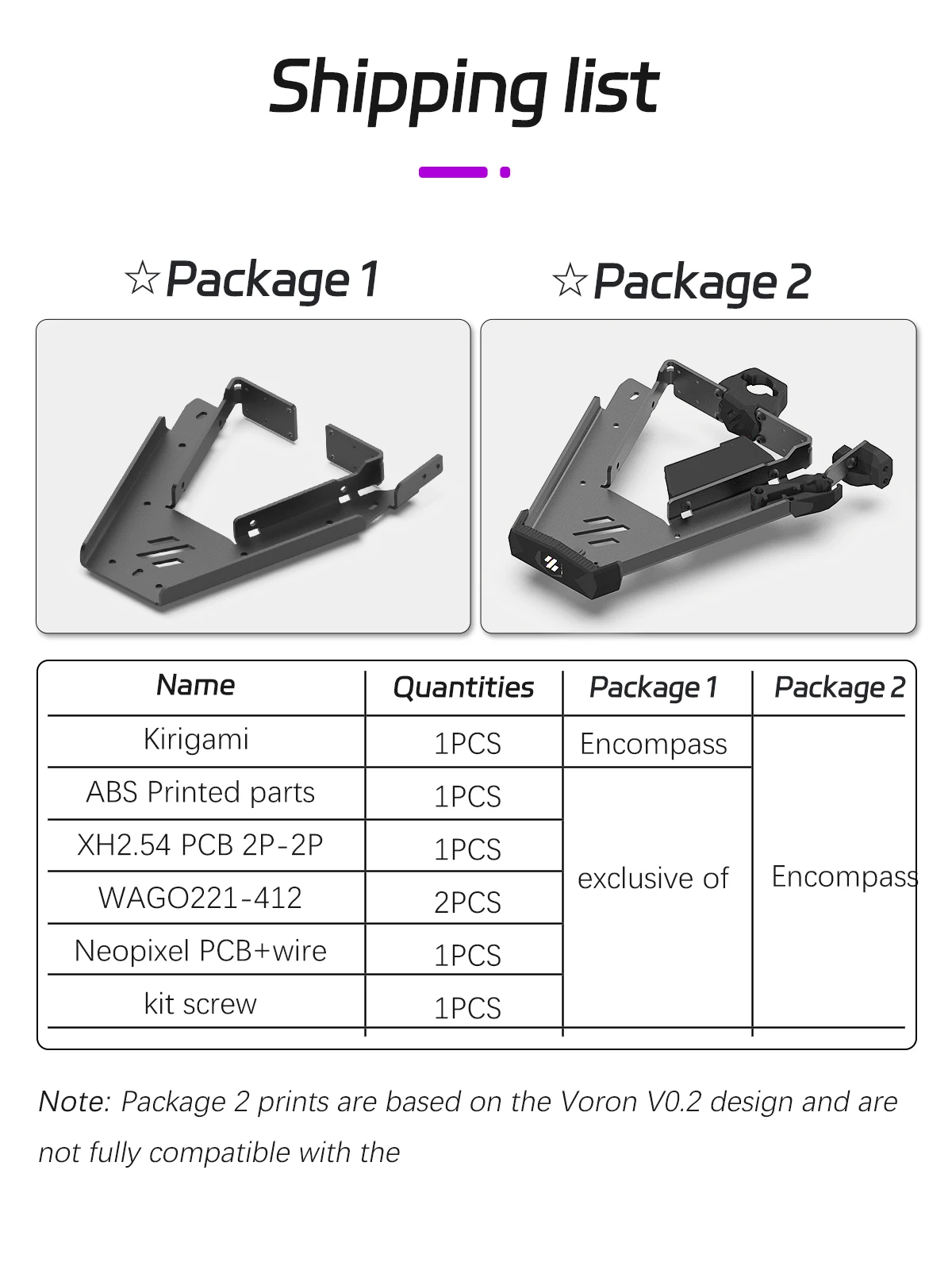 V0 V0.1 V0.2 Voron 0.2 3D Printer Steel Kirigami Bed Plate Support for Voron 0.2 3D Printer Upgrade Kits