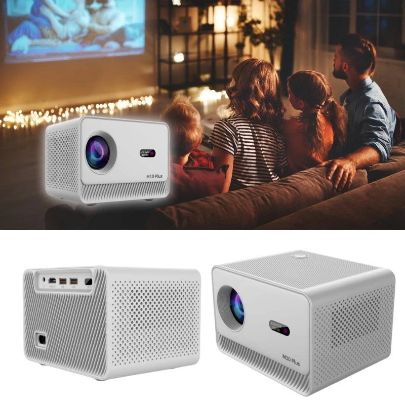 

Projector Double WIFI 8K 720P Support And 11.0 Theater Autofocus Video Beam H713 CPU 60W Poweful