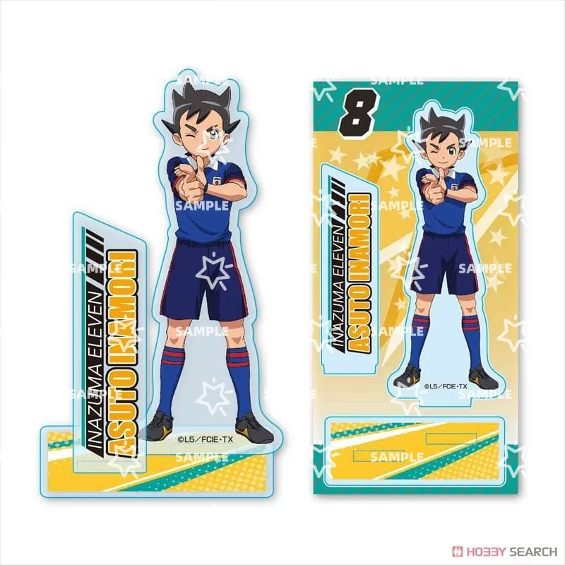 15CM Collecting INAZUMA ELEVEN 11 Double-Sided Acrylic Stand Model Accessories Shuya Goenji Yuma Nosaka Figure Cosplay Toy Gift