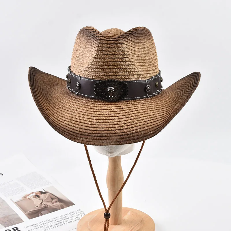 Chapéu de Palha Estilo Cowboy  - Cowboy Hat Straw avaliação e preço