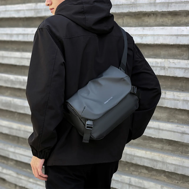 

Casual ex Crossbody Bag Cycling Menger Bag Multifunctional Leisure oulder Bag Waterproof Soft Ox Fabric Bapa