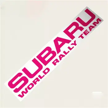 適用於Subaru世界拉力車隊斯巴魯STI拉力賽車前蓋和後箱貼紙 8 最佳銷售 速霸陸拉力賽 - №8