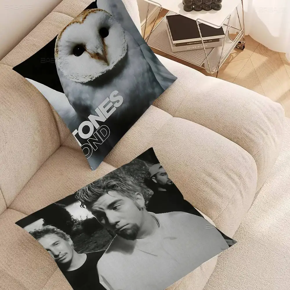 Singer Band D-Deftones Retro Pillow Anime Pillow Sofa Bed Head Pillow Cover Cushion Cover 45x45 cm Fashion