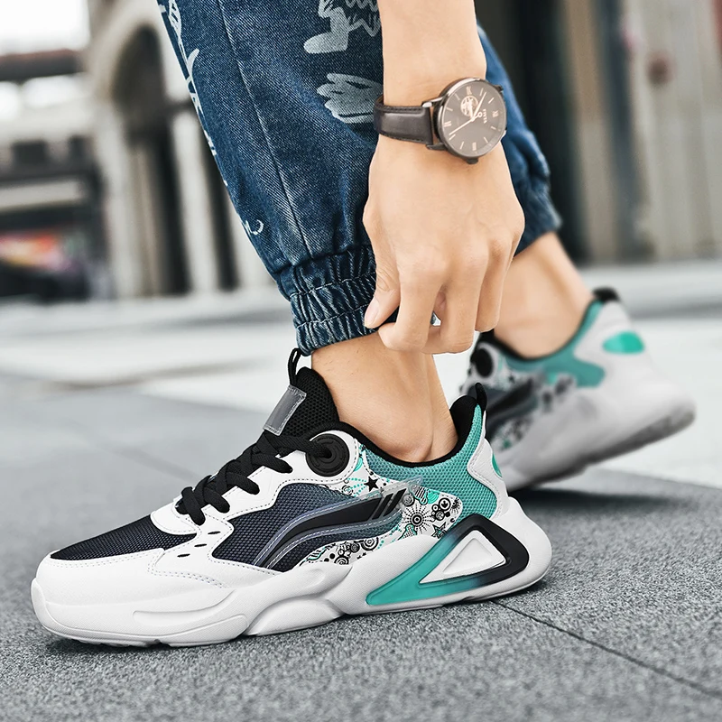 2025 New Comfortable Casual Basketball Shoes High-quality couple trainers are breathable and comfortable.