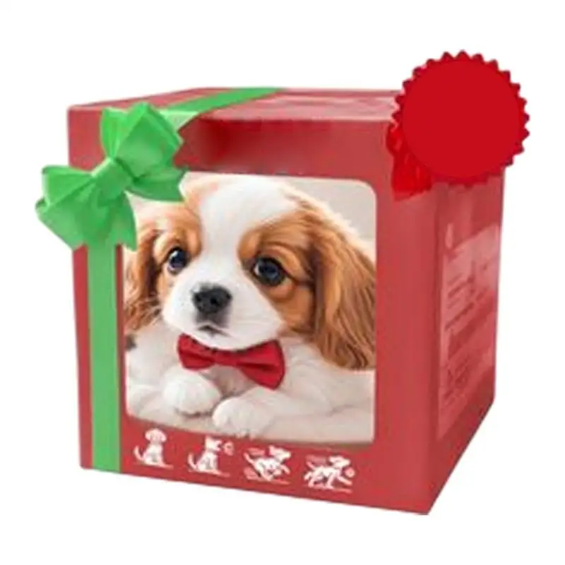 Giocattolo interattivo per cani robot con movimenti realistici Cucciolo di peluche intelligente che cammina e abbaia Animali domestici elettronici Cane per bambini Compleanno