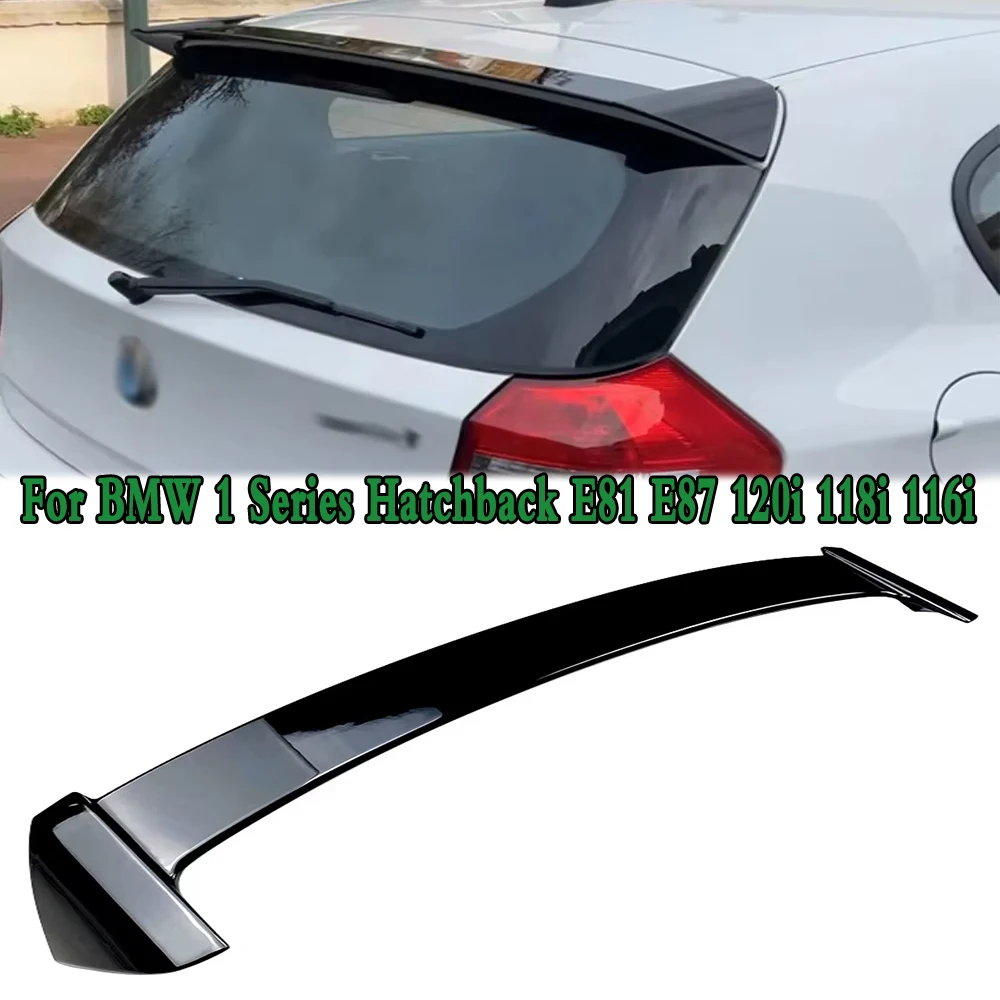 For BMW 1 Series Hatchback E81 E87 120i 118i 116i 2004-2011 Car Tail Wing Fixed Wind Spoiler Rear Wing Modified  Body Kits Parts