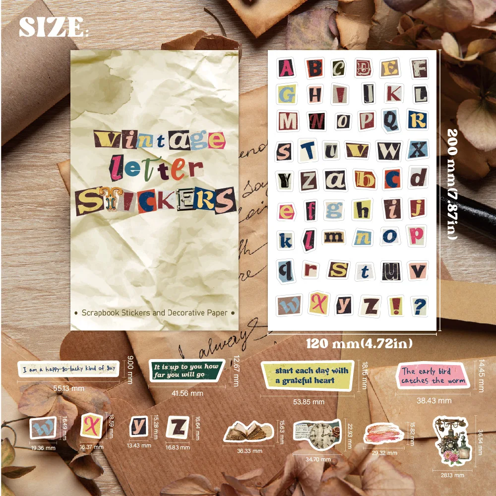 38 folhas diy decorativo flor & borboleta caderno/diários/álbum de recortes adesivos etiquetas vintage planta adesivos conjuntos etiqueta