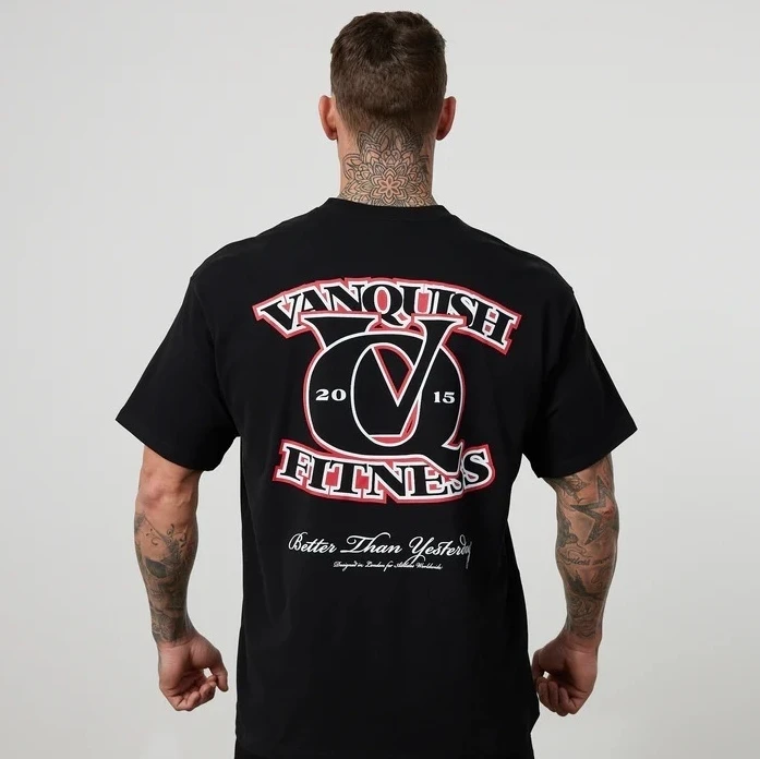 

2025 Men's and Women's Fitness Short-sleeved T-shirts, Loose Cotton Round-neck T-shirts, Trendy and Fashionable