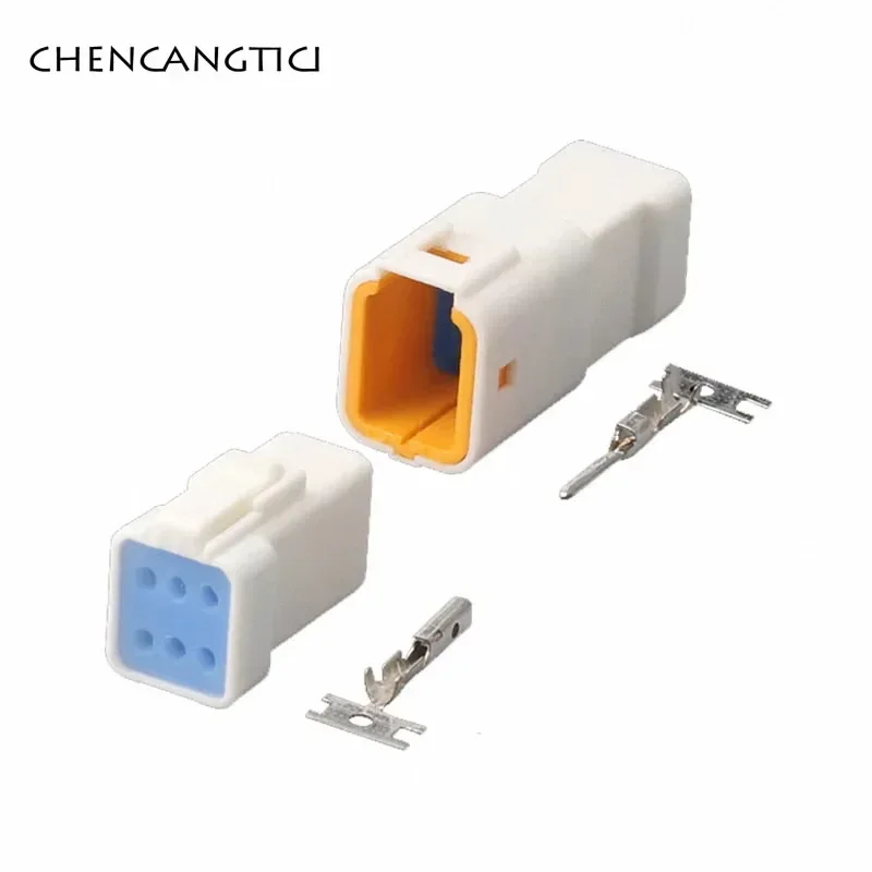 

1 Set 6 Pin JST Auto Wire Cable Connector Plastic Car Male Female Plug Socket for Benz BMW 06R-JWPF-VSLE-S 06T-JWPF-VSLE-S