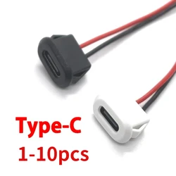 Разъем USB Type C, гнездовой разъем Type-C с пряжкой для карт, 3 А, высокоточный разъем для быстрой зарядки, разъем для зарядного устройства USB-C