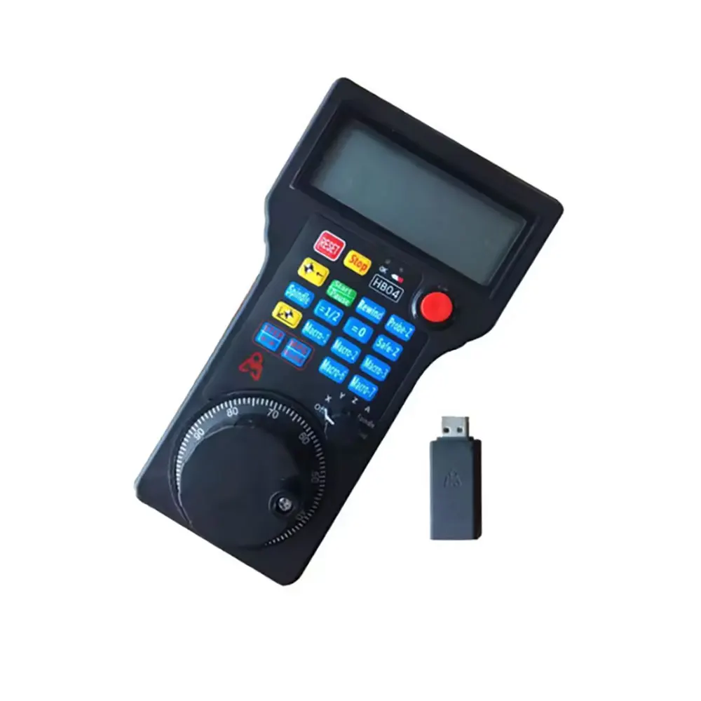 Hb03/Hb04 Mach3 3/4 axis wirelesselectronic handwheel pendant pulse 50pproptical encoder for Cnc router replace whb03