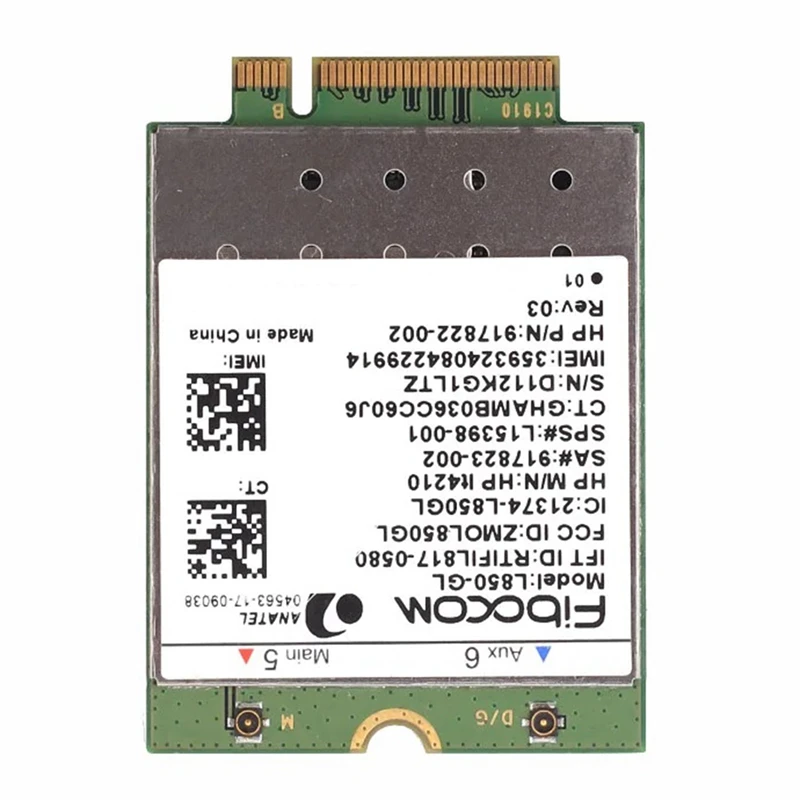 Fibocom For HP 830 840 735 745 1040 4G Module L850-GL LT4210 XMM7360 Multifunction Convenience Module