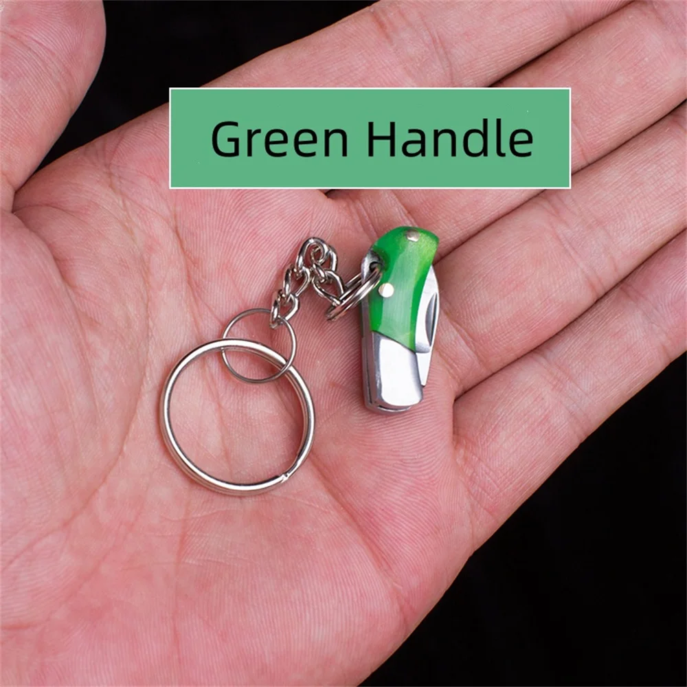 Multi-Functional Stainless Steel Pocket Knife Keychain