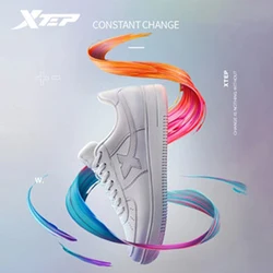 Xtep Skateboarding Shoes For Men 2024 Summer Wear-Resistant Skate Shoes Stability Soft Leisure Outdoor's Sneakers 876319310029