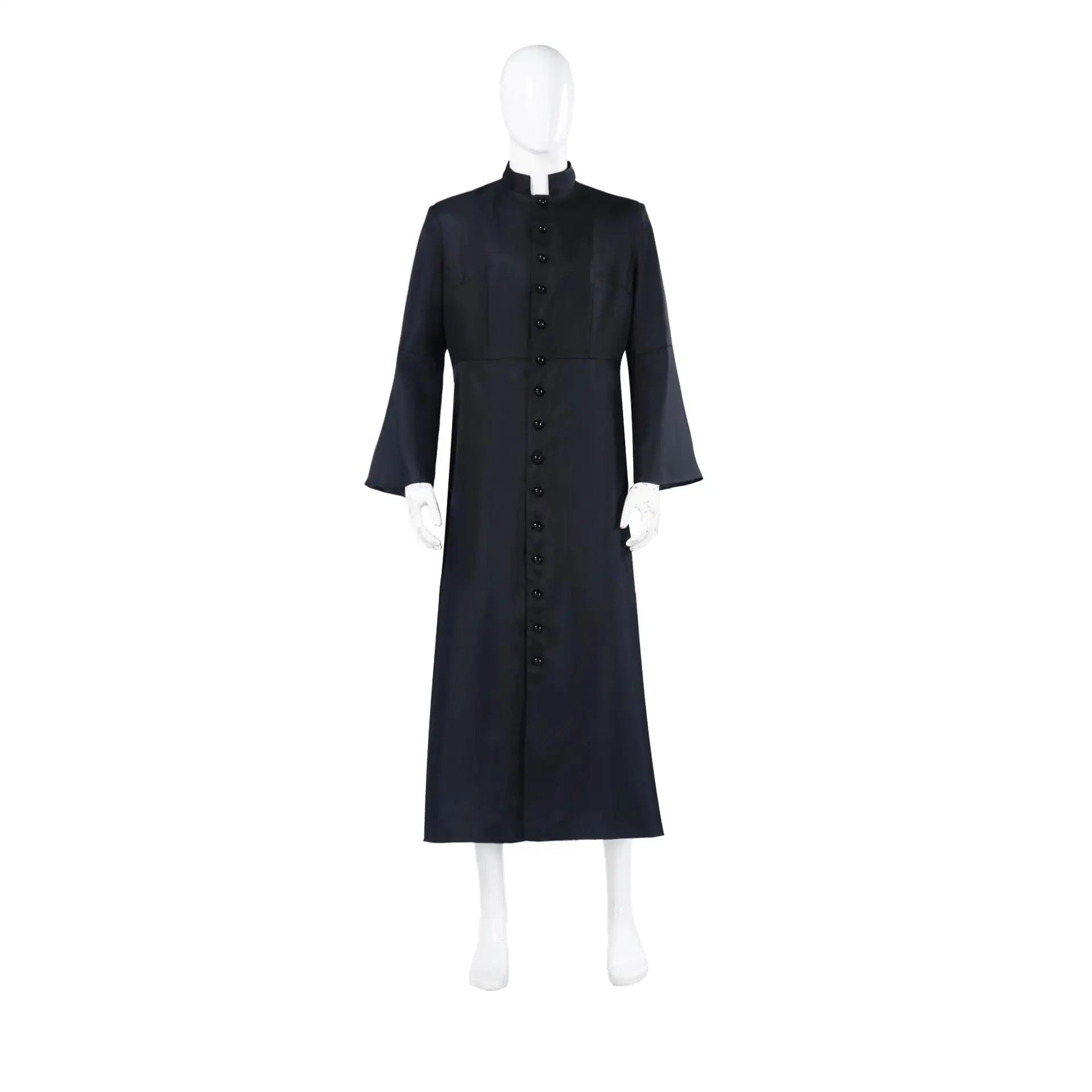 

Halloween Cosplay Robe Medieval Church Priest Monk Witch Doctor Performance Stage Costume Women's Traditional Ethnic Fashion