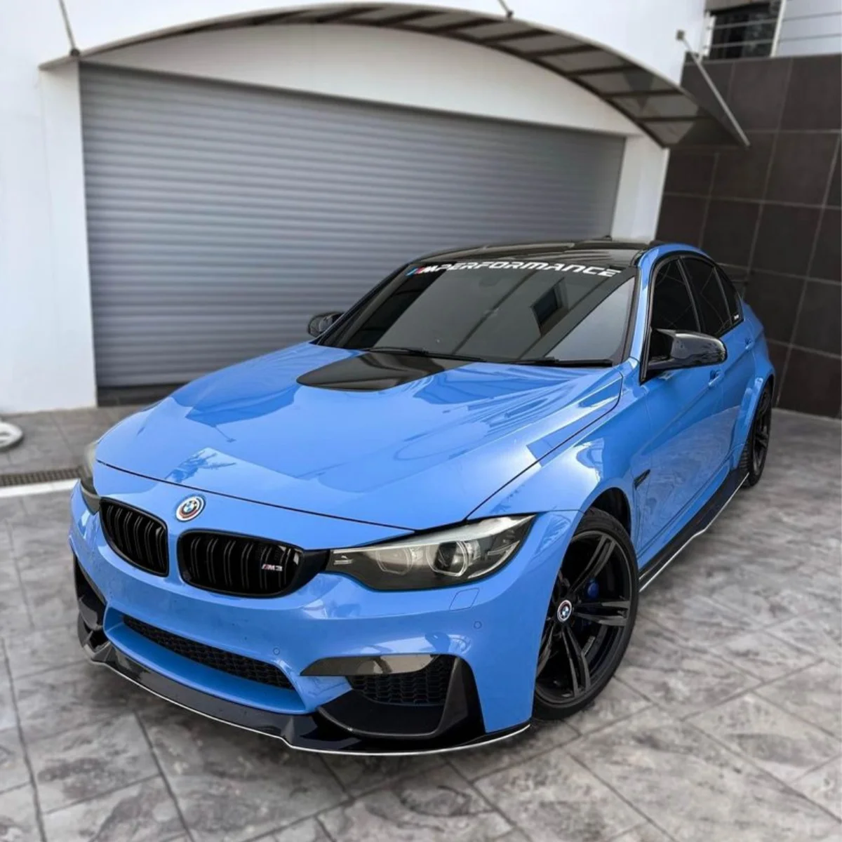 

CS Style Front Bumper Lip Splitter Diffuser Spoiler for BMW M3 F80 M4 F82 F83 2014-2020 Auto Tuning Aerokits Lower Bumper Guard