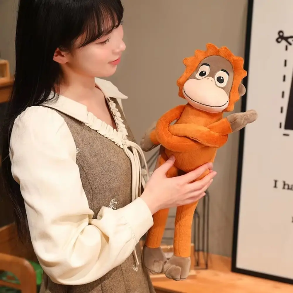 

Birthday Gift Long Arm Large Monkey Realistice Simulation Long Arm Gorilla Cartoon 50cm Orangutan Room Decor