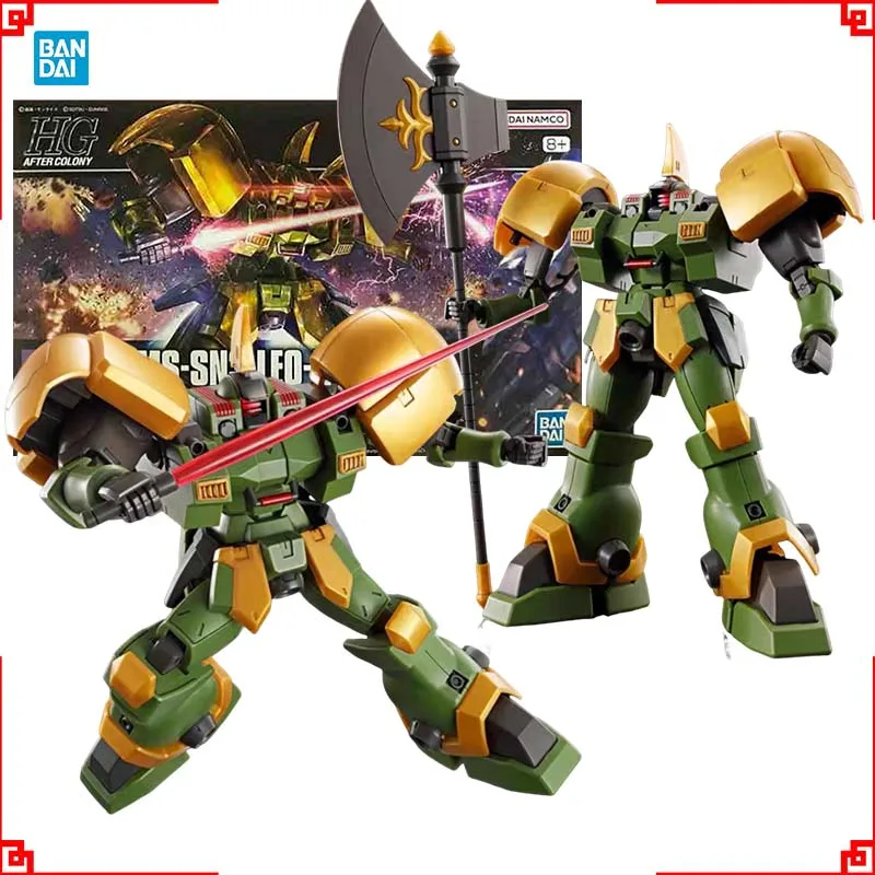 

Bandai Gundam Model Kit HGAC 1/144 Leo N PB Фигурка Gunpla Строительный комплект Gundam Коллекционные аниме-фигурки Игрушки Подарок для мальчиков