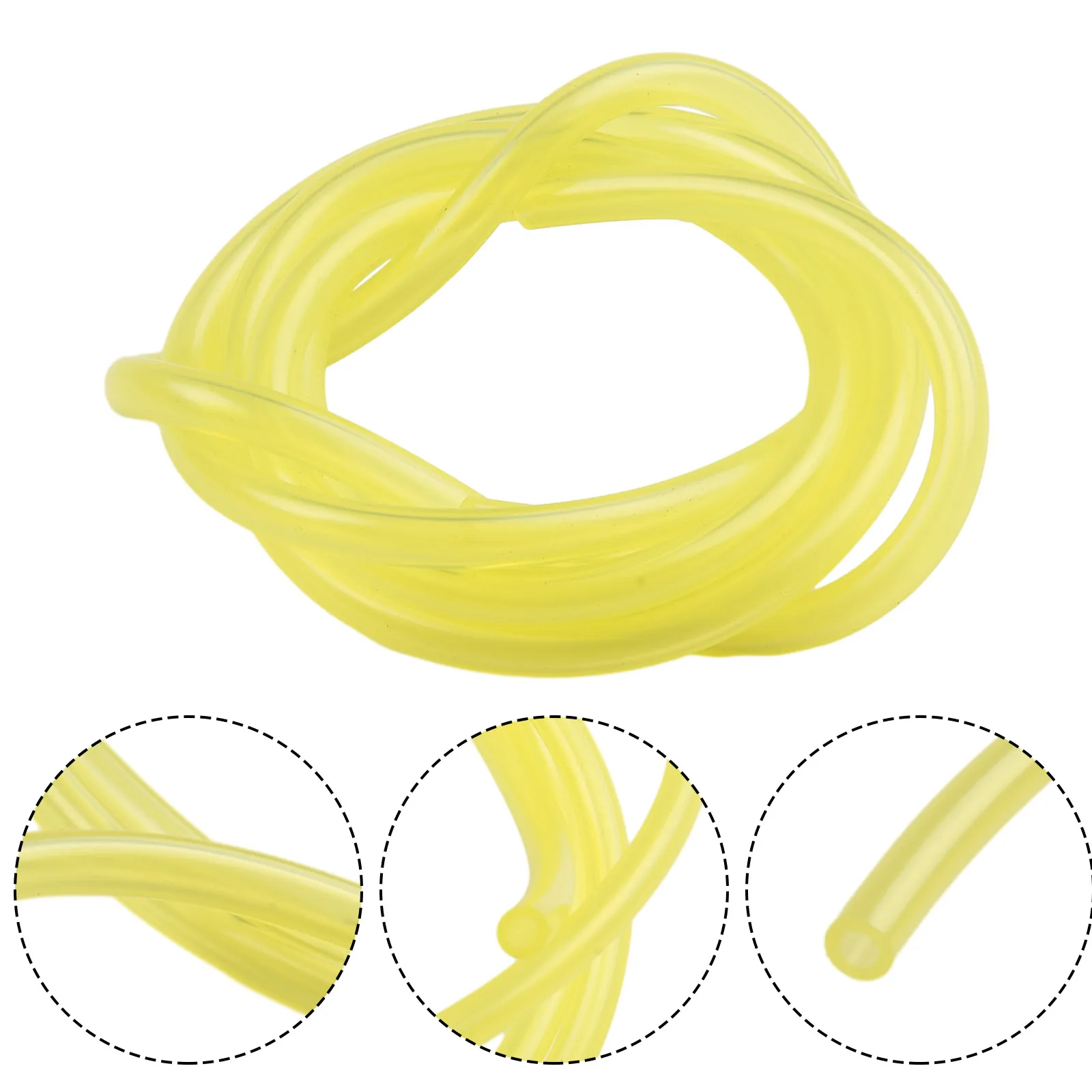 Replacement Petrol Hose for Strimmers Chainsaws and Similar Small Engines 3mm ID x 5mm OD 1m Length Flexible Tube