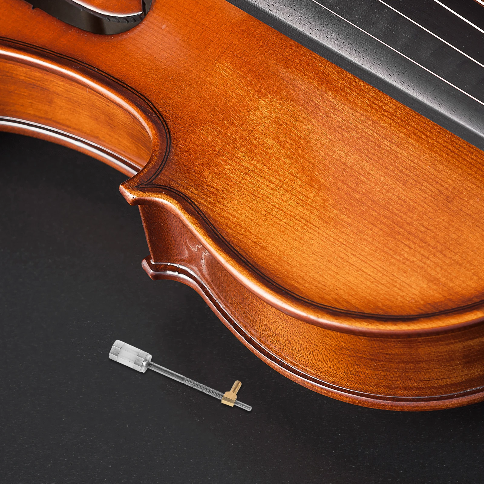 

Violin Bow Screws Musical Equipment Accessory Frog Viola Part Stringed Instrument Metal Parts Professional Practice Student
